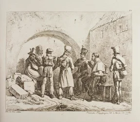 Ranskalaisia sotavankeja