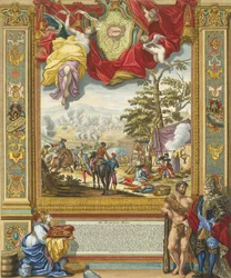 Liittoutuneiden joukkojen piiritys Monsin vuonna 1709, 1700-luvun alku.