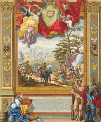 Liittoutuneiden joukkojen piiritys Monsin vuonna 1709, 1700-luvun alku.