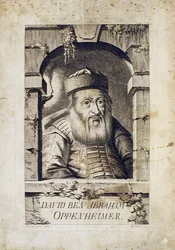 Prahan päärabbin David Oppenheimin muotokuva 1664-1736