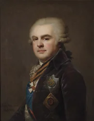 Kreivi Aleksanteri Nikolajevitš Samoilovin muotokuva 1744-1814, 1796