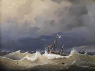 Johann Baptist Weiss merikappale 1852