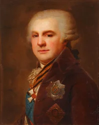 Kreivi Aleksanteri Nikolajevitš Samoilovin muotokuva 1744-1814, vuoden 1796 jälkeen