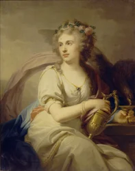 Ankaterina Fjodorovna Dolgorukovan muotokuva 18-16 As Hebe