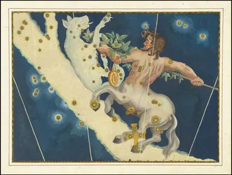 Lupus ja Centaurus - Johann Bayer