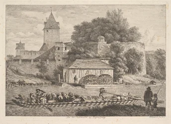 Regensbergin kaupunginmuuri, 1817.