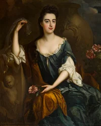 Rouva Judith Corbetin muotokuva, n. 1680-1710 (öljy kankaalle)