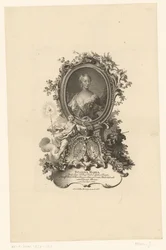 Muotokuva Juliana Maria Schleswig Hollsteynista