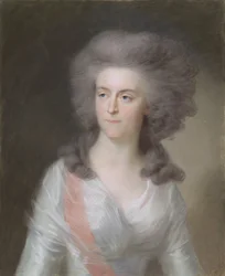Frederika Sophia Wilhelmina (Wilhelmina; 1751-1820), Preussin prinsessa. Prinssi Willem V:n vaimo