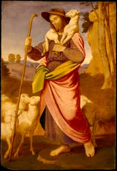 Hyvä paimen, 1860-luvun alku.