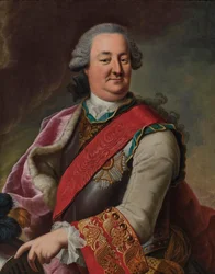 Waldeckin ja Pyrmontin prinssin Karl Augustin muotokuva (1704-1763)