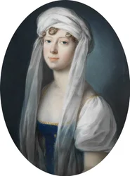 Johann Heinrich Schröder - Venäjän suuriruhtinatar Maria Pavlovna Romanova Saksi-Weimar-Eisenachin perintöprinsessana vuonna 1806.