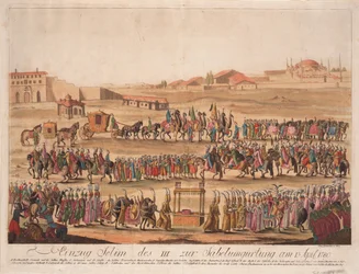 Sulttaani Selim III:n tulo sapelin vyöttämiseen 13. huhtikuuta 1789 1789