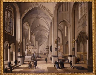 Goottilaisen kirkon sisustus, 1787