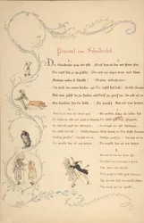 Säkeet: Priamel vom Schuldenbot, 1700-luvun loppu - 1800-luvun alku.
