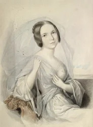 Henriette Gertrude Sontagin (1806-54) muotokuva