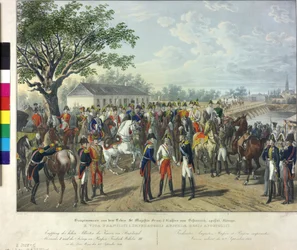 Liittoutuneiden monarkin vastaanotto Wienissä 1814