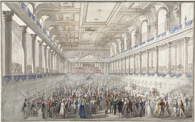 Redoute paré Wienin kongressin aikana 9. lokakuuta 1814, n. 1815