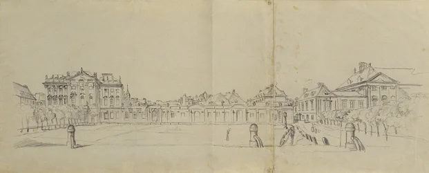 Josefstädter Glacis ja Palais Trautson