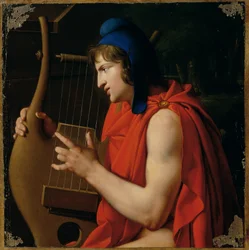 Orpheus am Grabe der Eurydice