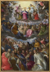 Neitsyt Marian kruunaus, noin 1598