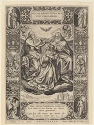 Neitsyt Marian kruunaus, 1576.