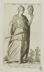 Calliope, eeppisen runouden museo, levy 12 Parnassus Bicepsistä