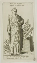 Erato, Muse of Lyric Poetry, levy 11 Parnassus Bicepsistä