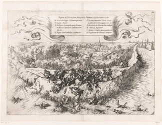 Oosterweelin taistelu, 1567 Pugna ad Osteruelam, Margarita Parmensi Gubernatrice. 1567 (otsikko esineessä)