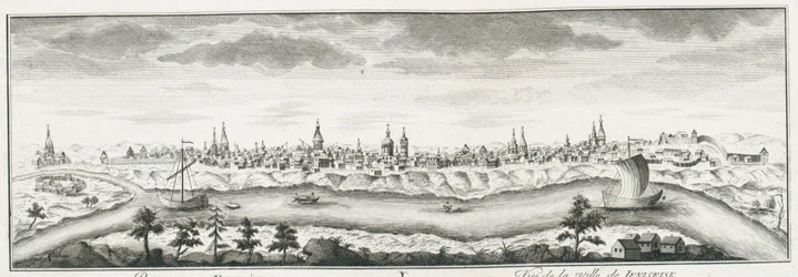 Näkymä Jeniseyskistä, noin 1735