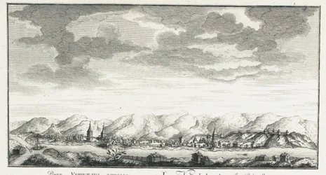 Näkymä Udinskoje-linnoituksesta, noin 1735
