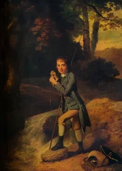 Mestari James Sayer, 13-vuotiaana, 1700-luvulla, 1917