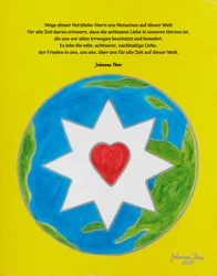 Rosental Heart Love Star kaikille ihmisille maailmassa