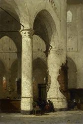 Leidenin Hooglandse-kirkon sisätilat