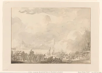 Ranskalaisten lento Papendrechtistä, 1813