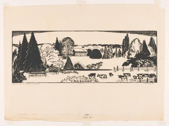 Paisatge al sud de Limburg (títol original a l