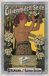 Bergmannin Lilienmilch-saippua, 1896