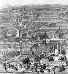 Lontoon Cityn näkymä, 1710