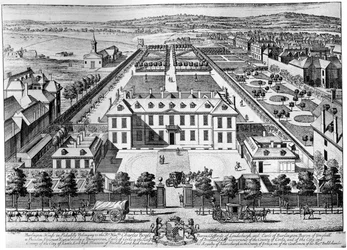 Burlington House, Piccadilly, 1700-luvun alku, 1908.