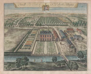 Swell, The Seat of Sir Robert Atkyns, [1712] julkaistiin uudelleen 1768.