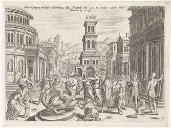 Daniel ja lohikäärme Danielin historia (sarjan nimi) Theatrum biblicum (...) (sarjan nimi)