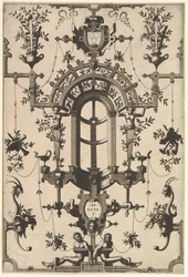 Moderni groteski nauhalla, 1554.