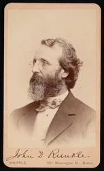 John Daniel Runklen muotokuva 1822-1902, 1865-1873.