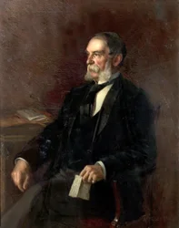 Alderman William Lambert (öljy kankaalle)