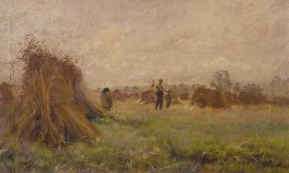 Sadonkorjuukohtaus, 1885-1899