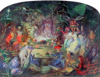 Keijujen juhla-ateria, 1832-1906