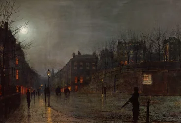 Kotiin iltahämärässä, 1882