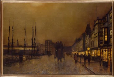 J.A.Grimshaw, Glasgow / Gemälde