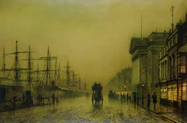 Liverpoolin sataman tullikamari ja Salthouse Docks, Liverpool
