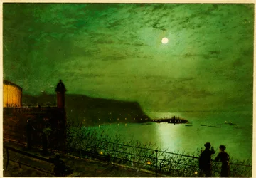 Scarborough Moonlightissa Grand-hotellin portailta